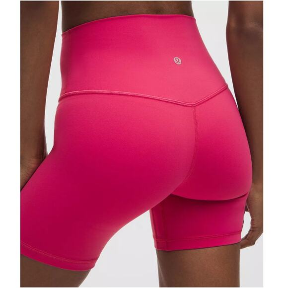 Lululemon Raspberry Coulis Align™ High-Rise Short 6" Size 2 - Picture 1 of 10